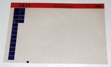 DEC LK11 Pushbutton Option Manual Microfiche