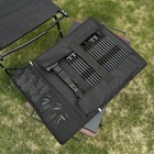 Tent Pegs Storage Ground Nail Pouch Duffel Tote Large Capacity Container Case