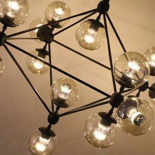 LAMPARA DE TECHO VINTAGE - INDUSTRIAL - ESTILO LOFT - 30cm - LED FILAM.INCLUIDO