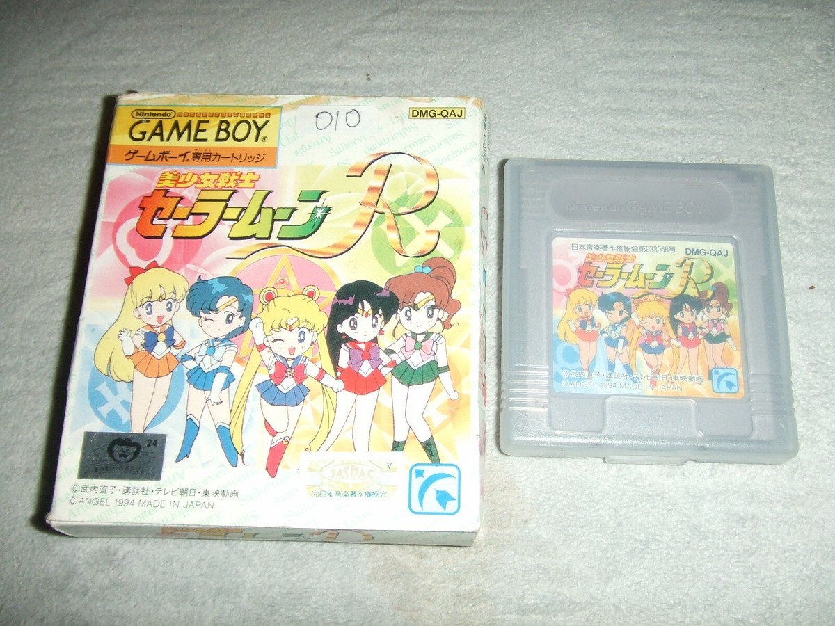 SAILOR MOON R With Box Nintendo Game Boy GB 10