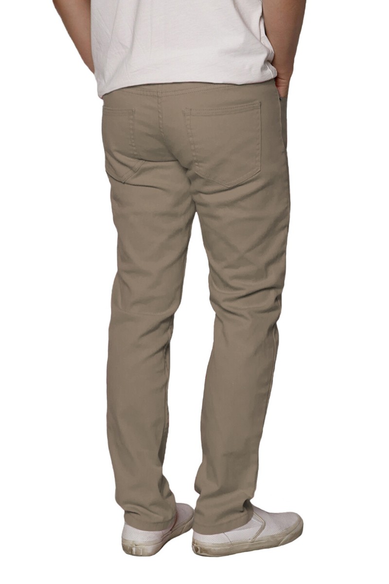 Men's Stretch Color Skinny Jeans Pants Size 28-42 DL937