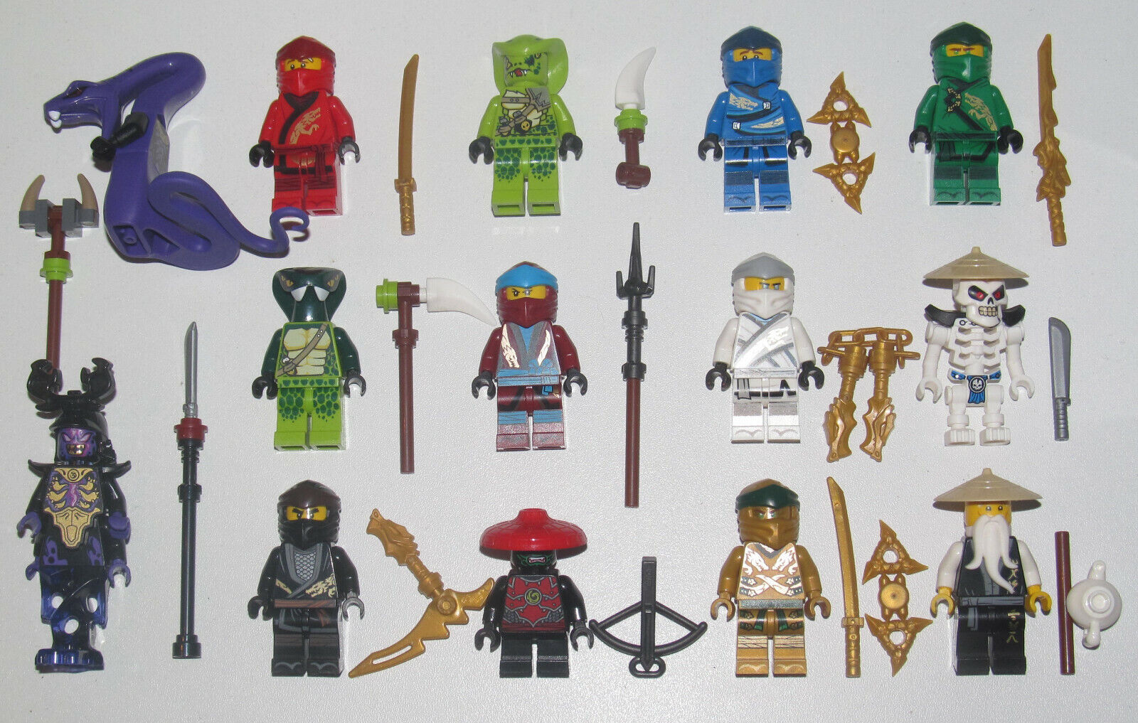 Lego ® Minifigure Figurine Personnage Ninja Ninjago Legacy Choose Minifig  NEW