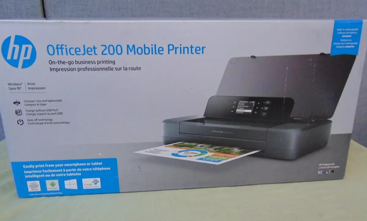 Brand NEW HP Officejet 200 Mobile Wireless Printer 748926489843 | eBay
