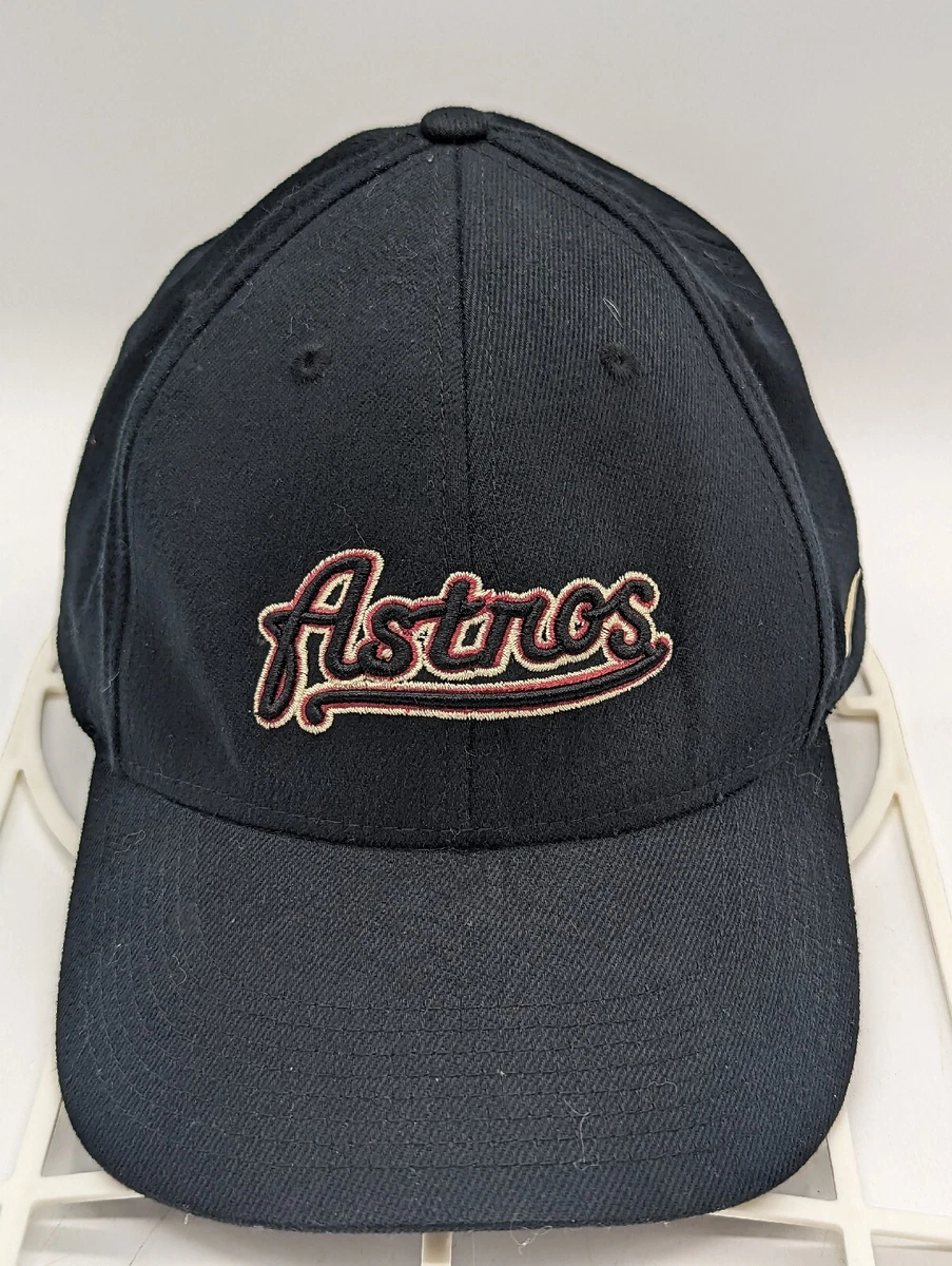 Y2K Vintage Nike Houston Astros Cotton Flexfit Baseball Hat