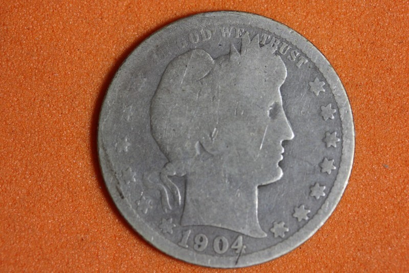 Estate Find 1904 - O BARBER Quarter!! #F2984