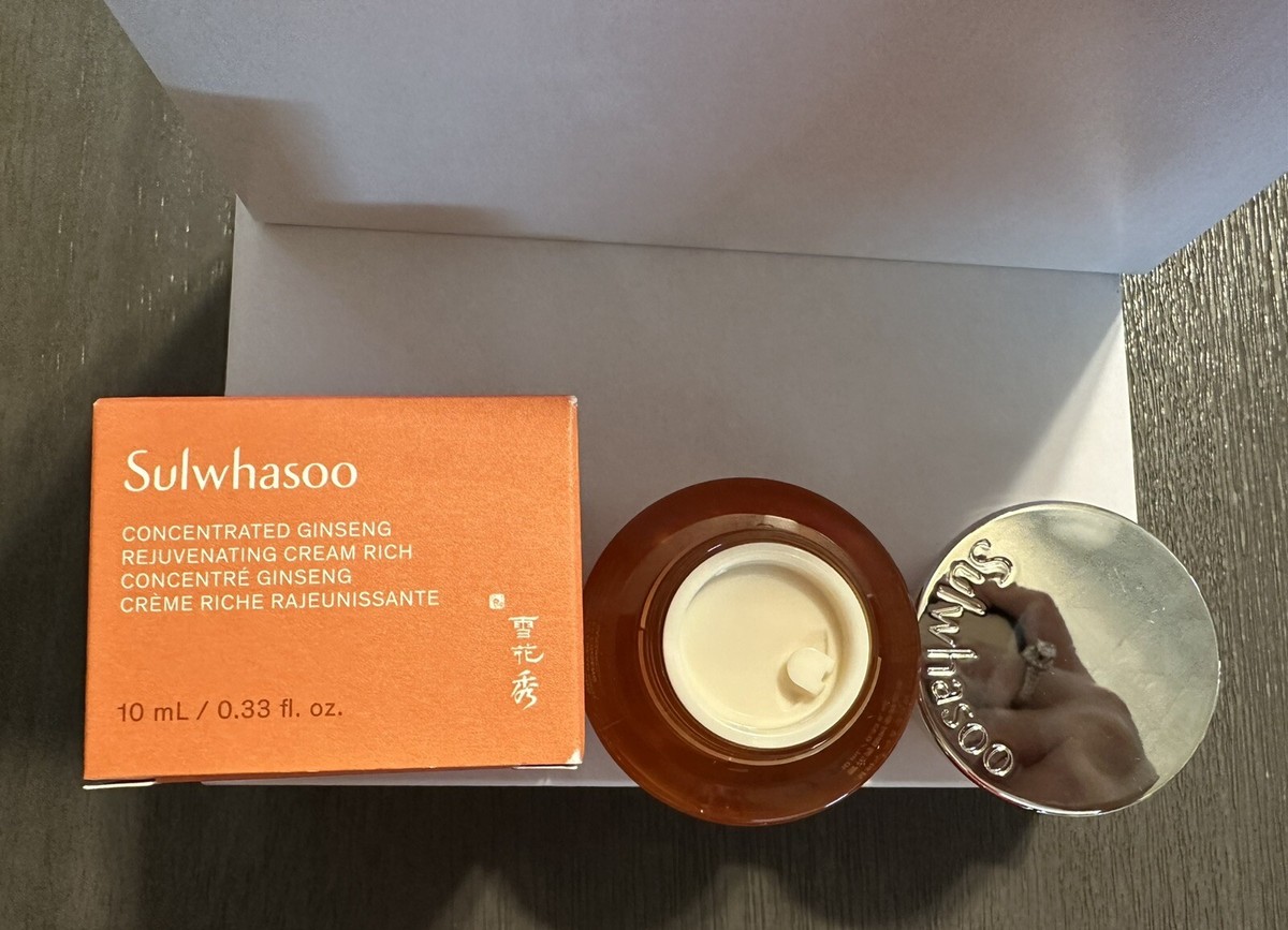 2024 New Sulwhasoo Concentrrated Ginseng Rejuvenating Cream Rich