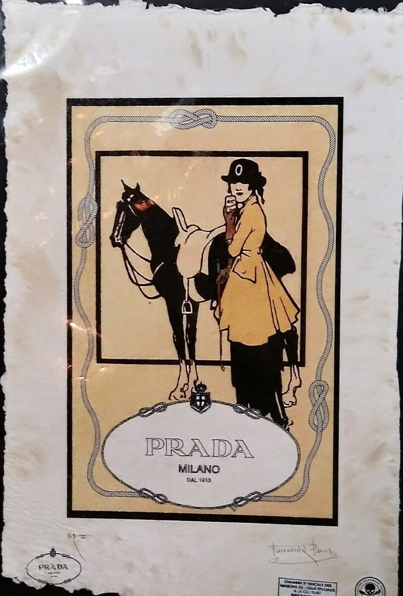 PRADA, Milano, Artist Proof, Signed Fairchild Paris | eBay PRADA, Milano, Artist Proof, Signed Fairchild Paris | eBay