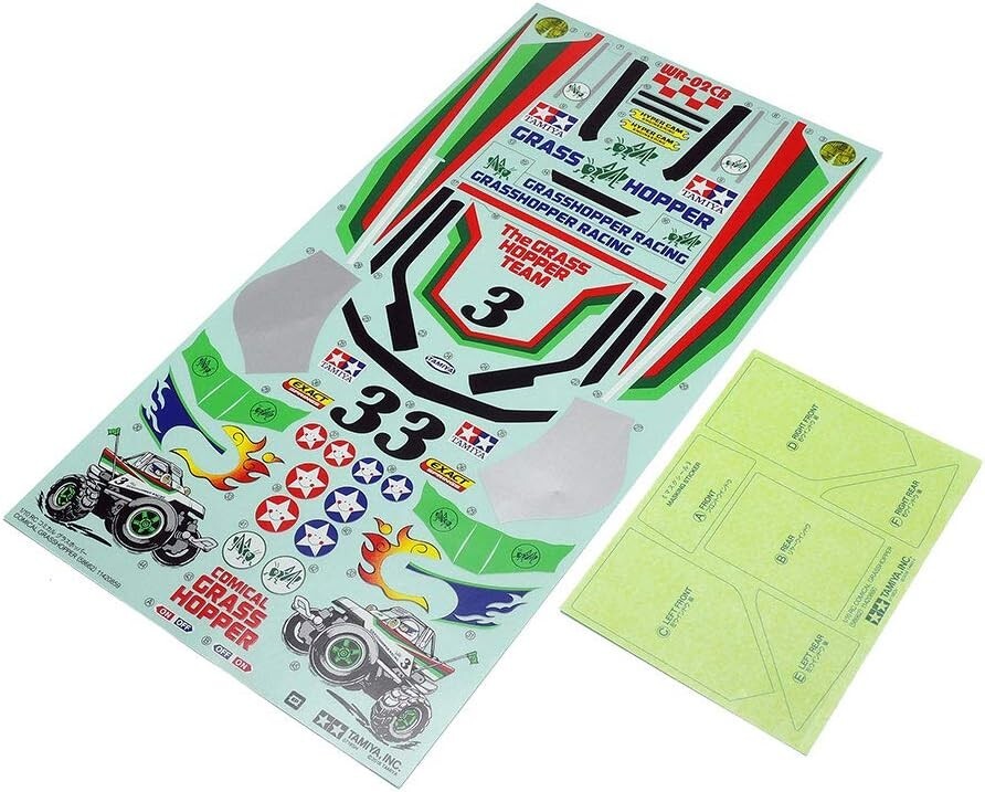 タミヤ COMICAL GRASSHOPPER Tamiya 58662 RC Comical Grasshopper Assembly Kit No.662 (WR-02CB