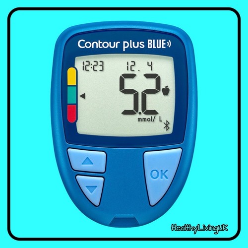 Contour Plus Blue Blood Glucose Meter/Monitor - Wireless/Bluetooth -RRP £79 - 第 1/2 張圖片