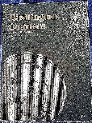 Whitman Washington Quarter #1 1932-1947 Coin Folder Album Book #9018