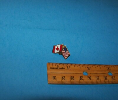 U.S.A. / Canada Flag Pin ( small ) Complete Your Collection Today! | eBay