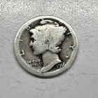 1916 MERCURY SILVER DIME ACTUAL COIN Get More Today & Save Shop Here Buy Here