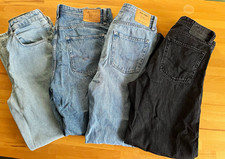 Jeans Baggy Herren Teens Set 4 Stück, Gr. 32...