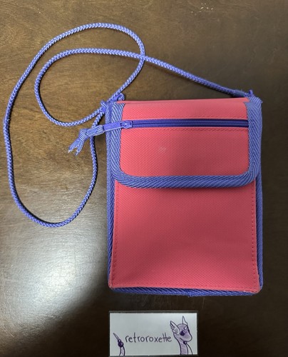 Vintage Pokemon GameBoy Color Carrying Case Pink Pikachu Bag Nintendo 90s (Used) - Picture 2 of 12