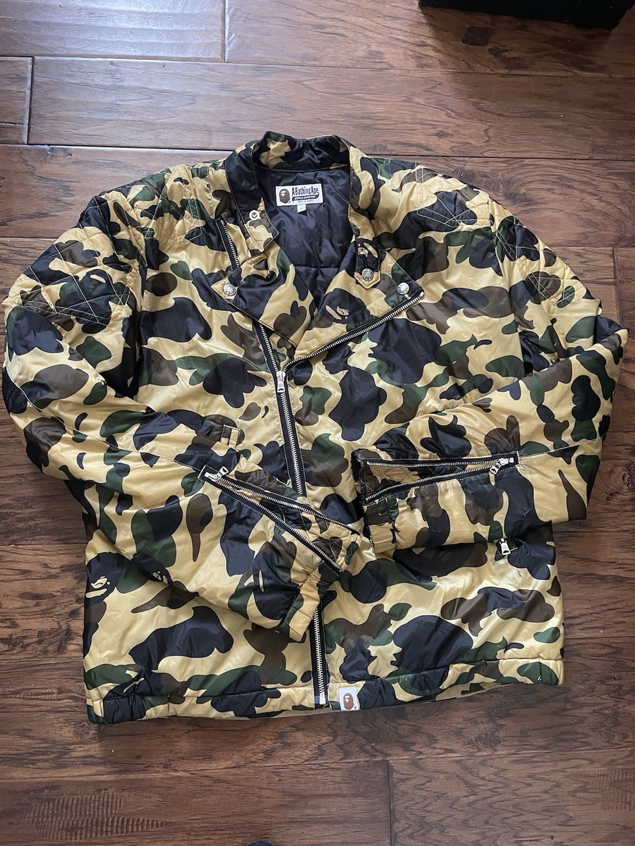 激レア！2000’s A BATHING APE “1st CAMO”ジャケット Bape Bathing Ape 1st Camo Jacket Large Vtg 00s Rare | eBay