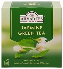 Jasmine Green Tea, Tagged Teabags without envelopes, 100 Count