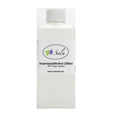 Sala Isopropylalkohol 99,9% Isopropanol 2-Propanol 250 ml HDPE