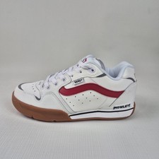 Vans Rowley XLT 'White Red Gum' Skateboarding Shoes Men's Size 7 500264