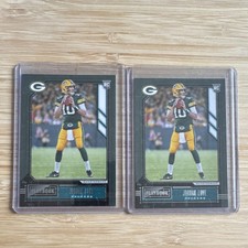 2020 Panini Playbook Jordan Love Packers Rookie RC #104 NFL 2 Card Lot