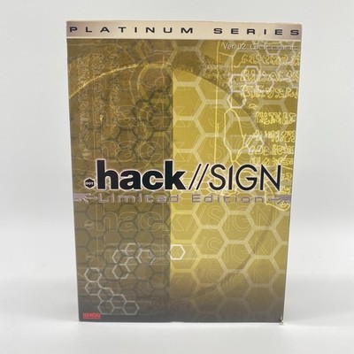 .hack Sign Limited Edition Ver.2 Outcast DVD + CD Gut Zustand Pioneer