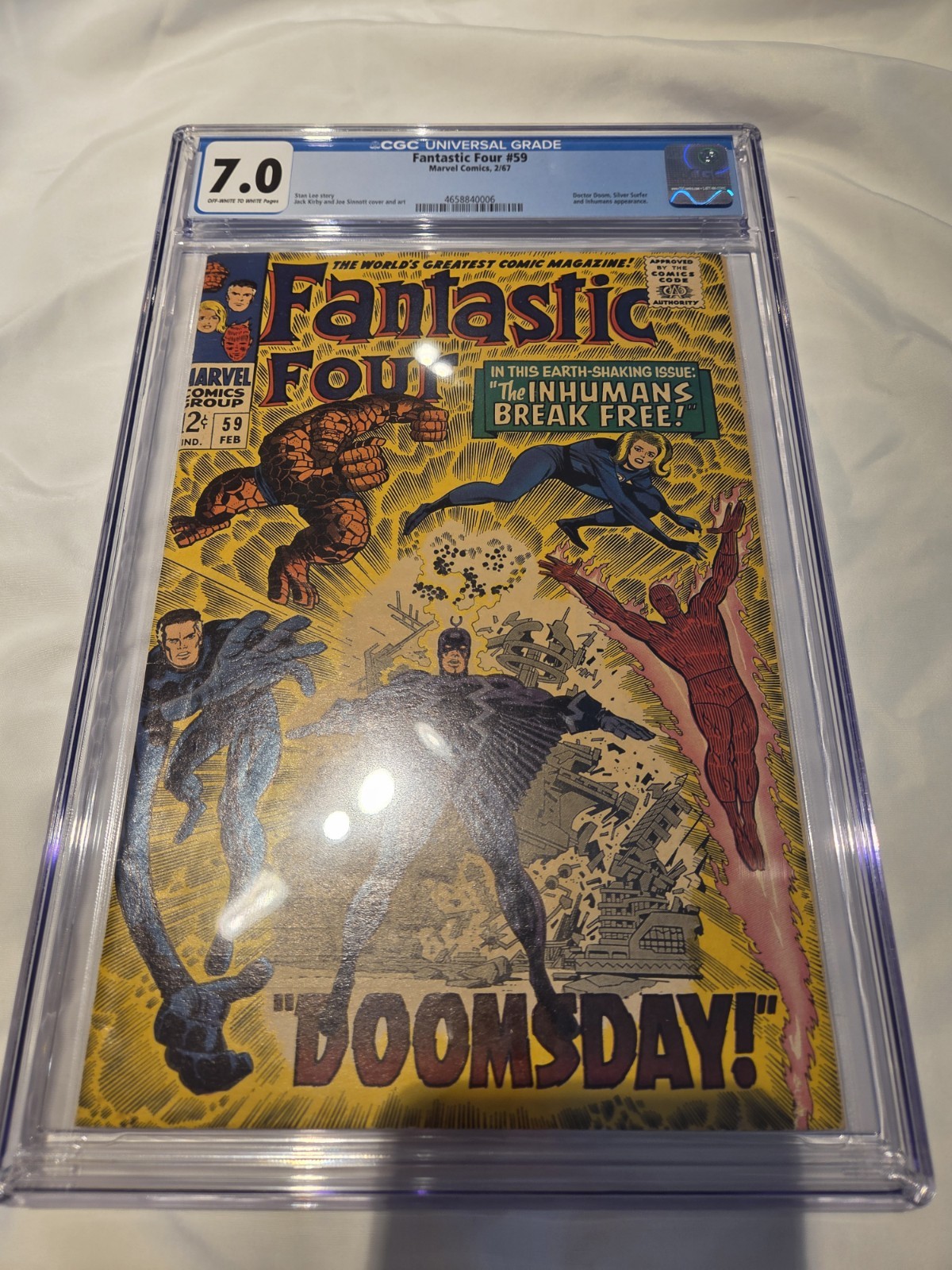 Fantastic Four #59 Value - GoCollect