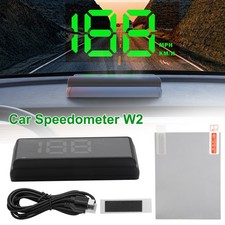 Hud Head Up Display Car Gps Speedometer Digital Gauge Mph Kmh Overspeed Alarm 5v