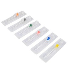 New 10Pcs 14/18/20/22/24G Veterinary Catheter with Wings Cannula for Animal Pets