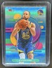 2025-26 Topps Finest Stephen Curry Uncommon Sky Blue Refractor #/250 Warriors