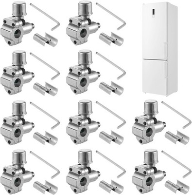 10 Pcs Bullet Piercing Valves BPV-31 Piercing Valve for Refrigerators HVAC Co...