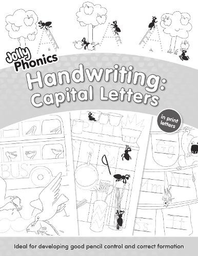 Jolly Phonics Capital Letters Handwriting Books: In Print Letters (American Eng - Image 4