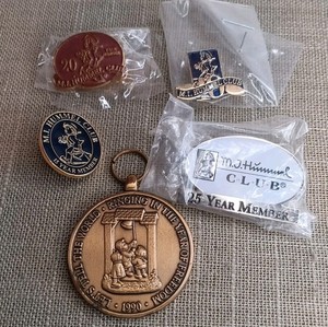 Hummel Club Pins Medallion Lot