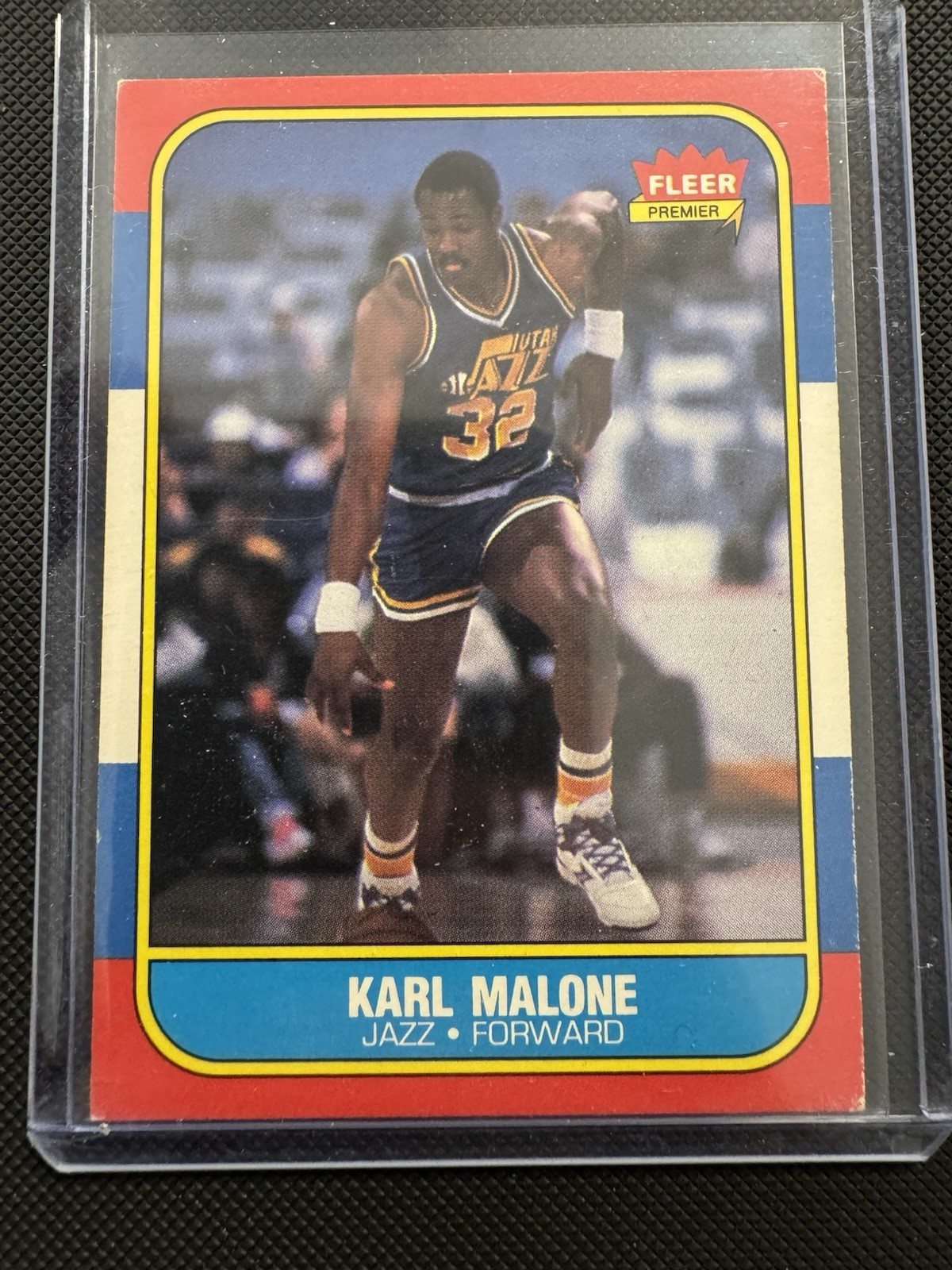 1986-87 Fleer - Karl Malone #68 (RC)