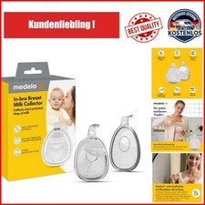 Medela InBra Milchauffangschalen, BPA-frei, Auslaufsicher, 30 ml