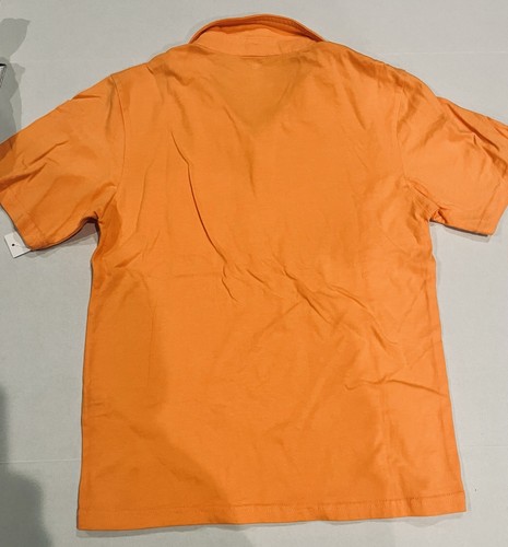 Johnnie-O Polo Shirt Boys Size 10 Orange West Coast Prep Casual NWT - Picture 8 of 8
