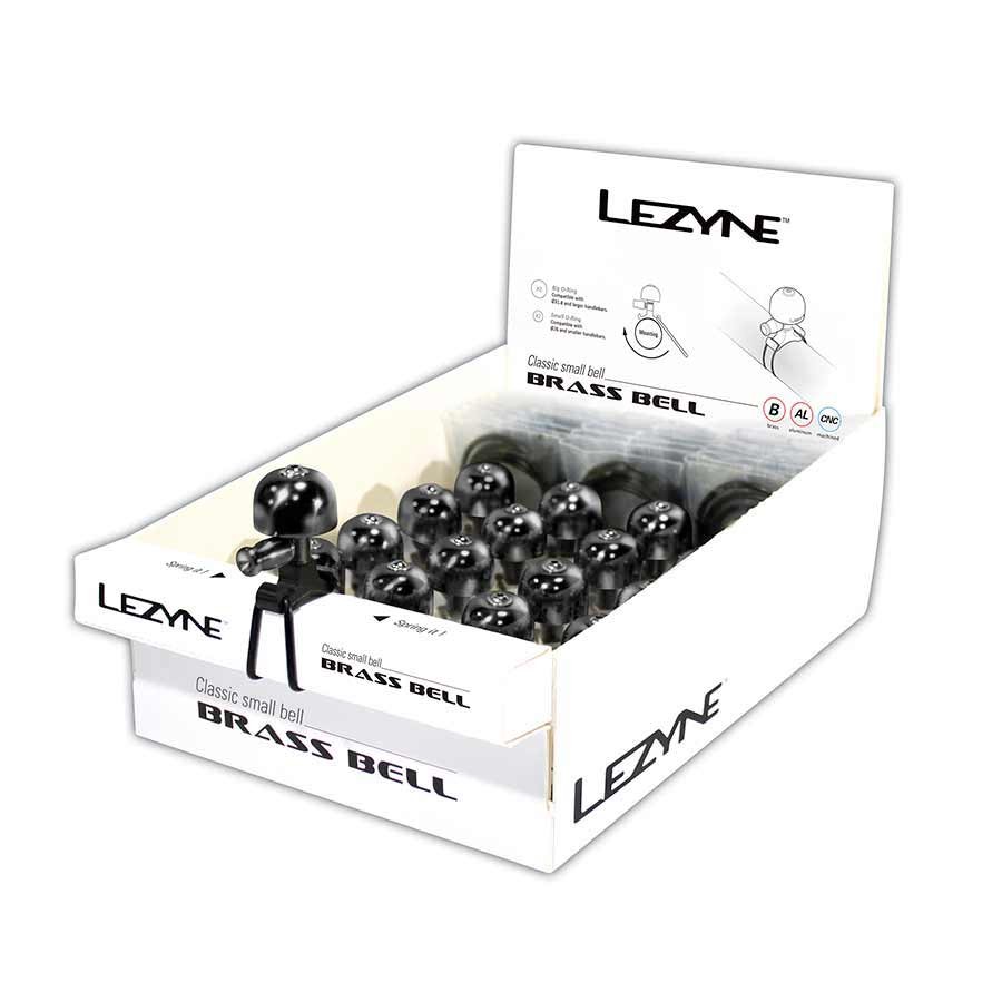 Велосипедный звонок Lezyne Classic из латуни - Компактный звуковой сигнал алюминиевое крепление с ЧПУ Черный 58990₽