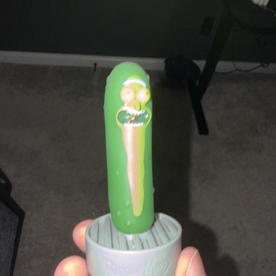 Adult Swim Rick and Morty Pickle Rick Green Plastic Figure Action & Adventure