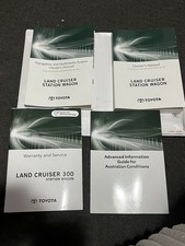 Toyota Land Cruiser 300 Series Station Wagon Service Log Book Booklet 2022