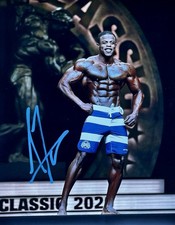 ANDRE FERGUSON SIGNED 11X14 PHOTO LUCKY IFBB 10x OLYMPIAN 3X ARNOLD CLASSIC K