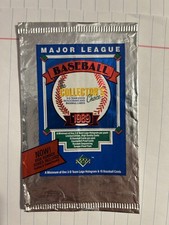 1989 Upper Deck wax pack wrapper (no cards)- Complete Your Collection
