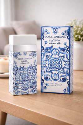 Dolce&Gabbana D&G LIGHT BLUE SUMMER VIBES EDT 3.3oz/100ml Spray NEW Sealed