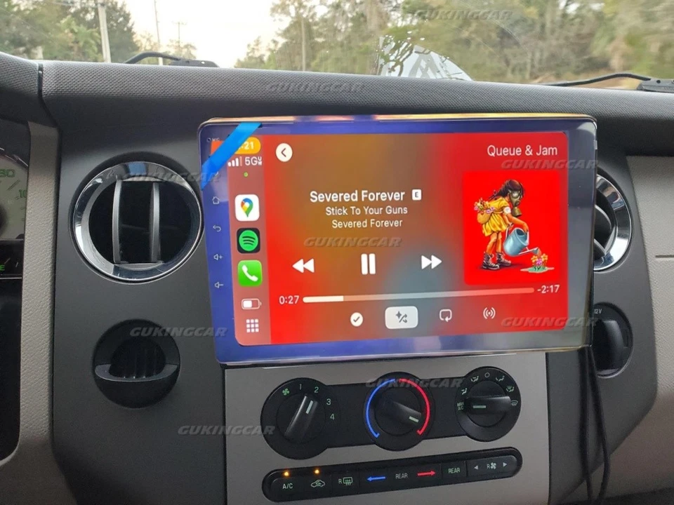 For 2007-2014 Ford Expedition 10.1" Carplay Android 13 Car Stereo Radio GPS NAVI Foto 3 de 4