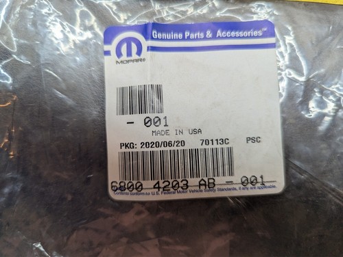 New OEM Mopar 68004203AB Front HVAC Heater Control Cable 2007-2010 Jeep Wrangler - Foto 3 di 3