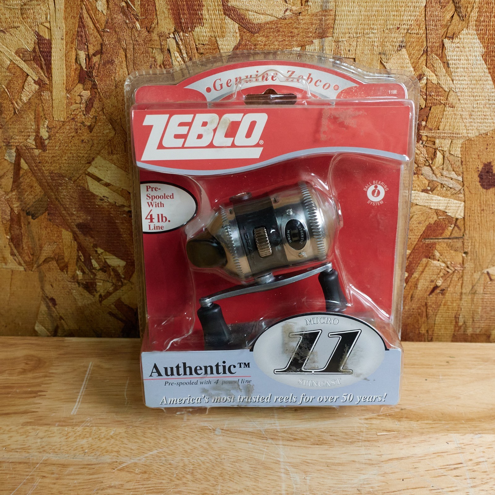 Zebco Spin Cast Micro 11 Authentic Reel Sealed - New