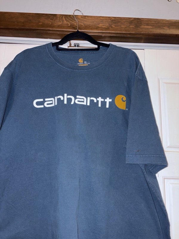 Carhartt Men'S K87-NVY Large Short Sleeve T-Shirt - Navy