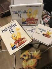 Final Fantasy 1 & 2 1994 Game Box Manual Strategy Guide Famicom Japan Squaresoft