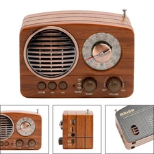 Retro-Style Decorative Radio Mini Portable Music Player Bluetooth Speaker Radio!