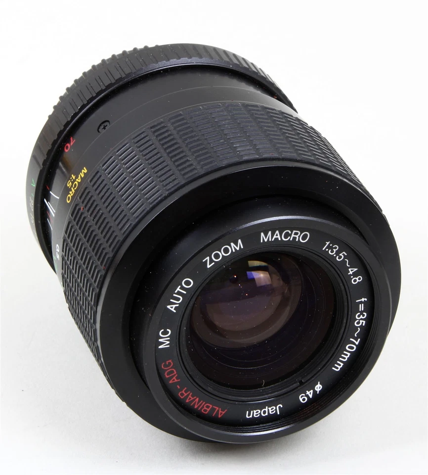 ALBINAR-ADG 35-70mm f/3.5-4.8 ZOOM LENS P-K/KA MOUNT Manual Focus NEAR MINT - Image 2 of 4