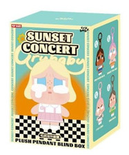 POP MART CRYBABY Sunset Concert Series Plush Pendant Blind Box AUTHENTIC