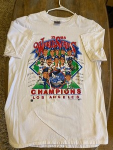 Retro Mlb Los Angeles Dodgers 1988 World Series National League Champions As-is | Boardwalk Vintage