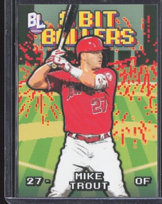 2023 Topps Big League #8B-2 Mike Trout 8 Bit Ballers